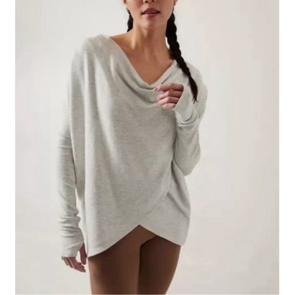 Athleta PURANA WRAP SWEATSHIRT - Picture 1 of 3